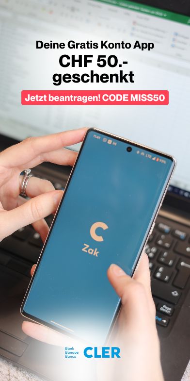 Miss Finance - Werbebanner - Zak