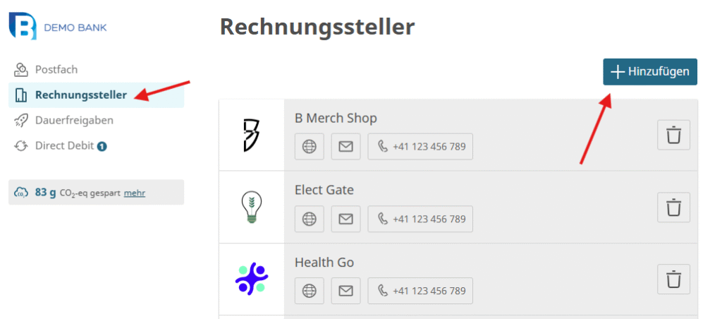 MissFinance - eBill Erfahrungsbericht - Rechnungssteller